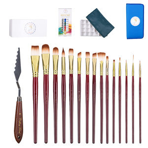 Paint Brushes Set for Watercolor, Acrylic & Oil